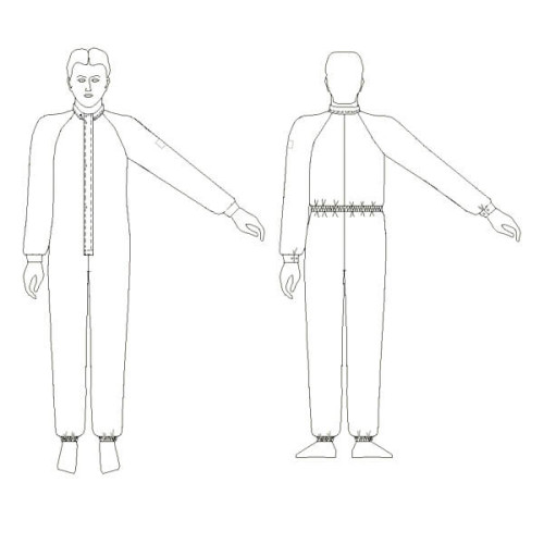 Комбинезон Б-150A для чистых помещений