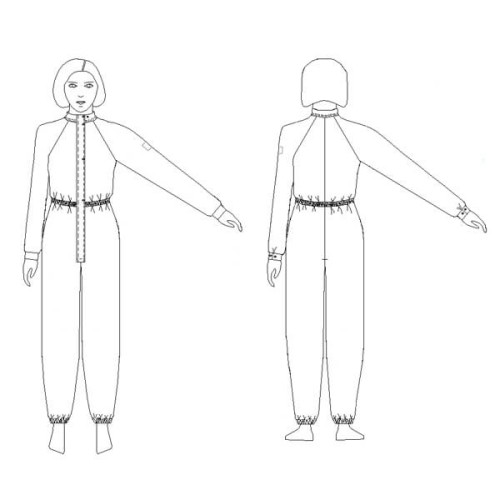 Комбинезон Б-150A для чистых помещений