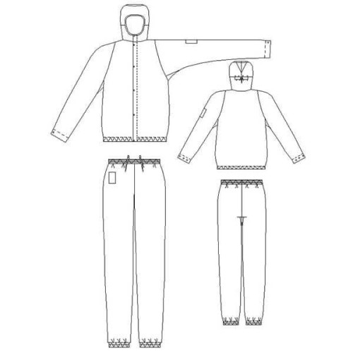 Костюм Б-147 для чистых помещений