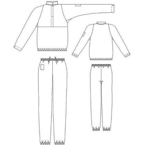 Костюм Б-148А для чистых помещений
