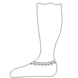 Бахилы (аналог одноразовых) Б-216 для чистых помещений