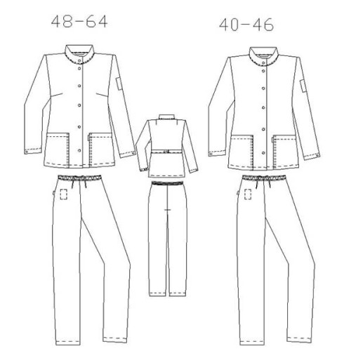 Антистатический костюм Б-453