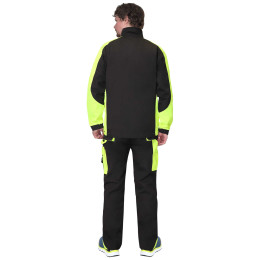 Куртка ОНИКС черный с лимонным