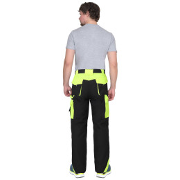 Костюм ОНИКС куртка, брюки черные с лимонным