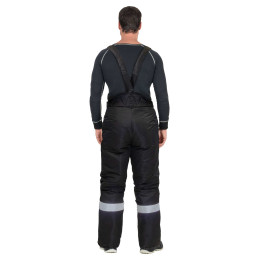 Брюки АЛЕКС зимние, черные с СОП