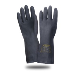Перчатки Safeprotect ХЕВИВЕЙТ (латекс/полихлоропрен, хл.слой, толщ.0,67мм, дл.320мм)