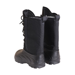 Дутики ЭВА мужские (Д-014 ч) на шнуровке с чулком (-40С), цв. черный