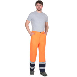 Костюм ТЕРМИНАЛ-3-РОСС куртка, брюки оранжевая с темно-синим