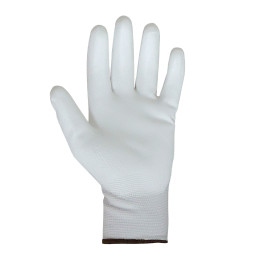 Перчатки Safeprotect НейпПол-Б (нейлон+полиуретан, белый)