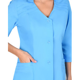 Халат ЛИМА женский голубой