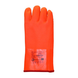 Перчатки утепленные Safeprotect ВИНТЕРЛЕ Оранж (ПВХ, утепл. х/б ткань с начесом)