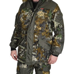 Костюм ГОРКА зимний, куртка дл., брюки (тк.CROWN-230) КМФ Темный лес