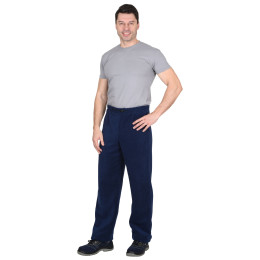 Костюм флисовый, куртка, брюки темно-синие