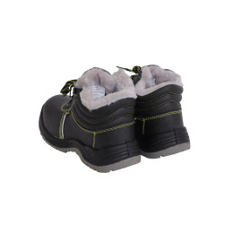 Ботинки ПРОФИ-ЗИМА/Ю, кожа, иск. мех, ПУ-ПУ