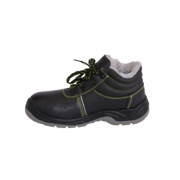 Ботинки ПРОФИ-ЗИМА/Ю, кожа, иск. мех, ПУ-ПУ