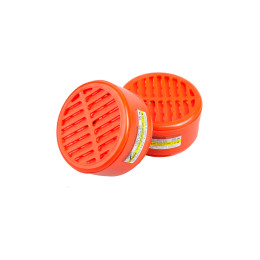 Полумаска Бриз-3201 (РУ) газопылезащитная с фильтром К1Р1 R D (х40)