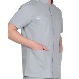 Костюм МЕДИК мужской светло-серый