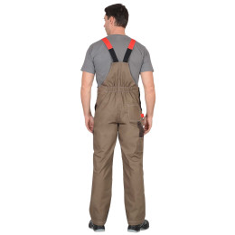 Костюм ФАВОРИТ-МЕГА куртка и полукомбинезон, св. коричневый с корич., СОП