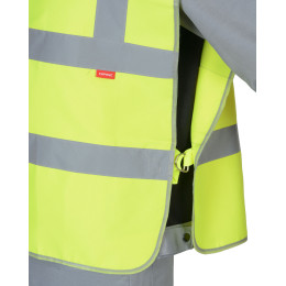 Жилет сигнальный УНИВЕРСАЛ 400 G лимонный