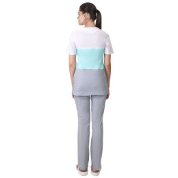 Костюм РИАНА женский серый с мятным