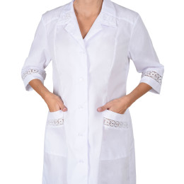 Халат АДЕЛЬ женский белый