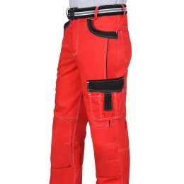 Костюм ПРЕСТИЖ куртка, брюки красный с черным