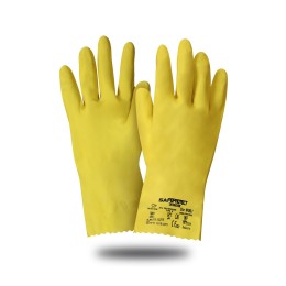 Перчатки Safeprotect ЭКОХОУМ (латекс, хлопк.слой, толщ.0,40мм, дл.300мм)