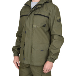 Куртка-штормовка ГЕО (п-но палаточн.) Хаки