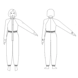 Комбинезон Б-150A для чистых помещений
