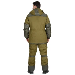 Костюм ГОРКА зимний: куртка дл., брюки (тк.палатка) хаки