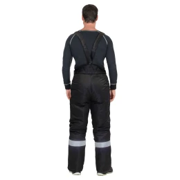 Брюки АЛЕКС зимние, черные с СОП