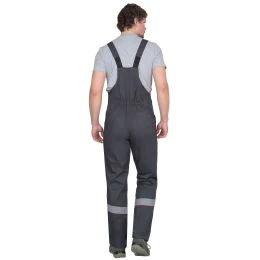 Костюм НАВИГАТОР-РОСС куртка, п/к серый с красным и СОП