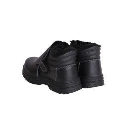 Ботинки сварщика зимние ТИТАН, кожа, ПКП, иск.мех, Нитрил