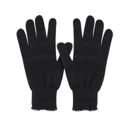 Перчатки трикотажные черные 7 класс