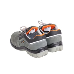 Полуботинки УНИВЕРСАЛ, замша (серые), ПУ-ПУ