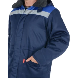 Костюм БРИГАДИР куртка, брюки, синий с васильковым и СОП