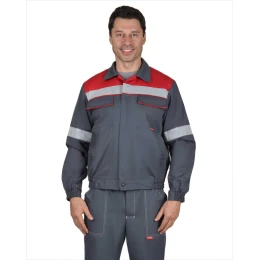 Куртка МЕГИОН-РОСС 80% х/б, 20% п/э, антистатическая нить МВО