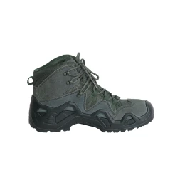 Ботинки ДОЗОР замша (оливковые), ПУ-Нитрил