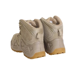 Ботинки ДОЗОР замша (бежевые), ПУ-Нитрил