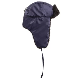 Шапка-ушанка ЛЮКС синяя (тк. Оксфорд)