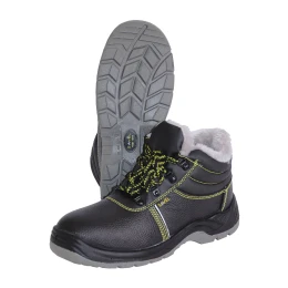 Ботинки ПРОФИ-ЗИМА/Ю, кожа, иск. мех, ПУ-ПУ