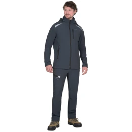 Костюм СПЕЙС куртка, брюки, софтшелл сине-серый