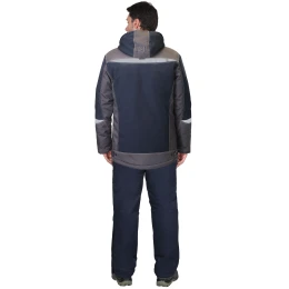 Куртка ОЗОН синяя с серым