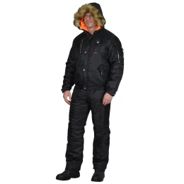 Костюм АЛЯСКА куртка, п/к черный